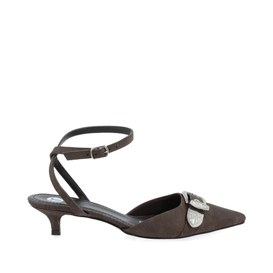 Zapatilla de Vestir Trender color Moka para Mujer