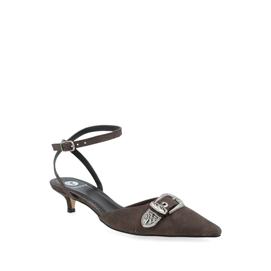 Zapatilla de Vestir Trender color Moka para Mujer