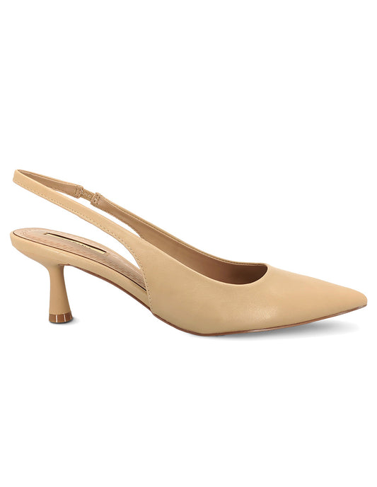 Zapatilla de Vestir Trender color Camel para Mujer