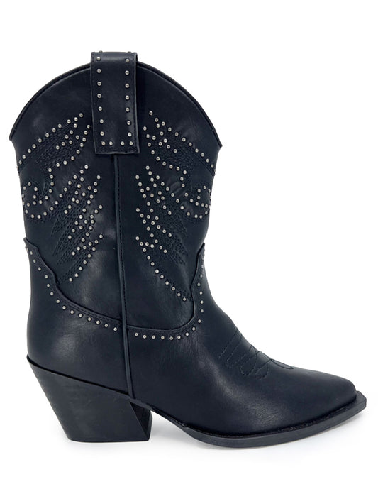 Botin Casual Trender color Negro para Mujer