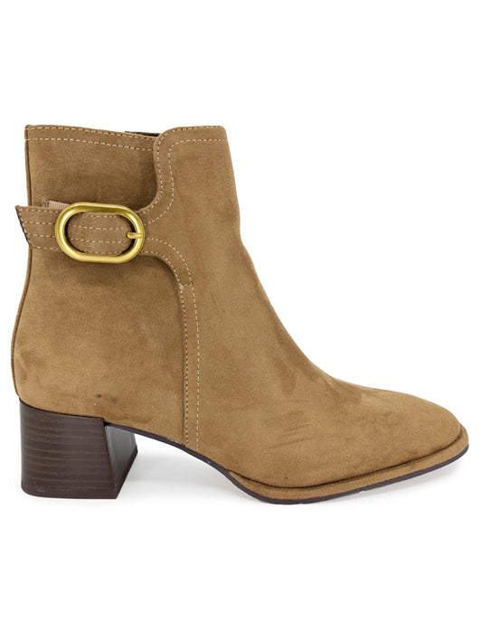 Botin de Vestir Trender color Camel para Mujer