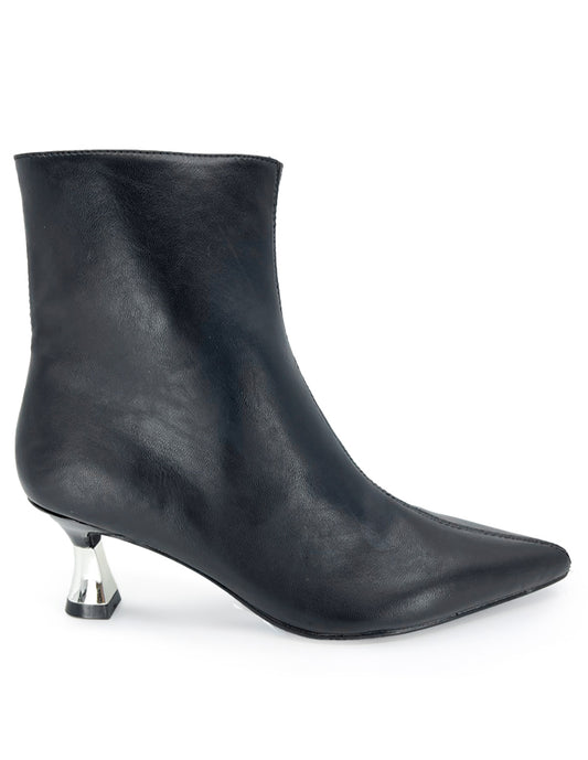 Botin de Vestir Trender color Negro para Mujer