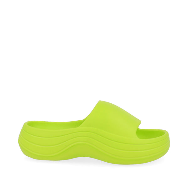 Sandalia de Piso para  Playa Trender color Verde para Mujer