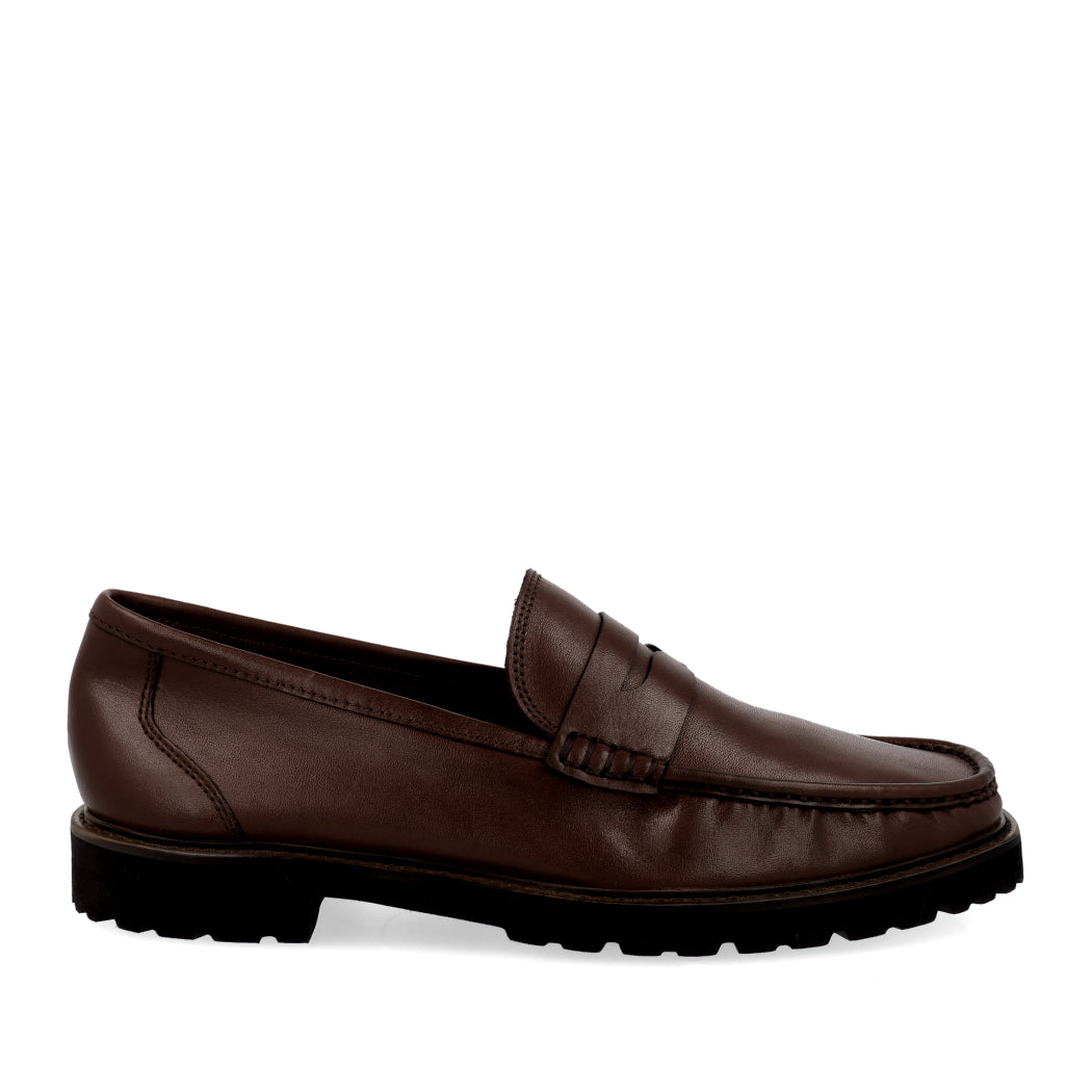 Mocasines hombre cafe hot sale