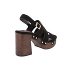 Sandalia Casual Trender color Negro para Mujer