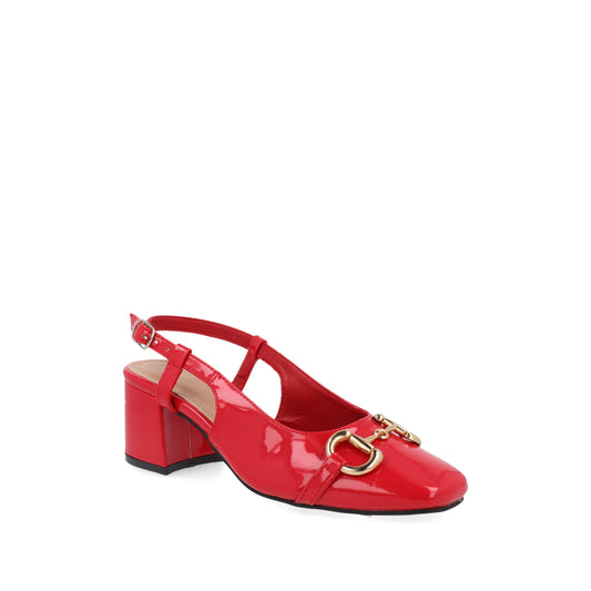 Zapatilla de Vestir Trender color Rojo para Mujer
