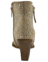 Botin Casual Trender color Beige para Mujer