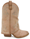 Bota Casual Trender color Beige para Mujer