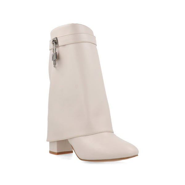 Botin Casual Xmichigan color Latte para Mujer