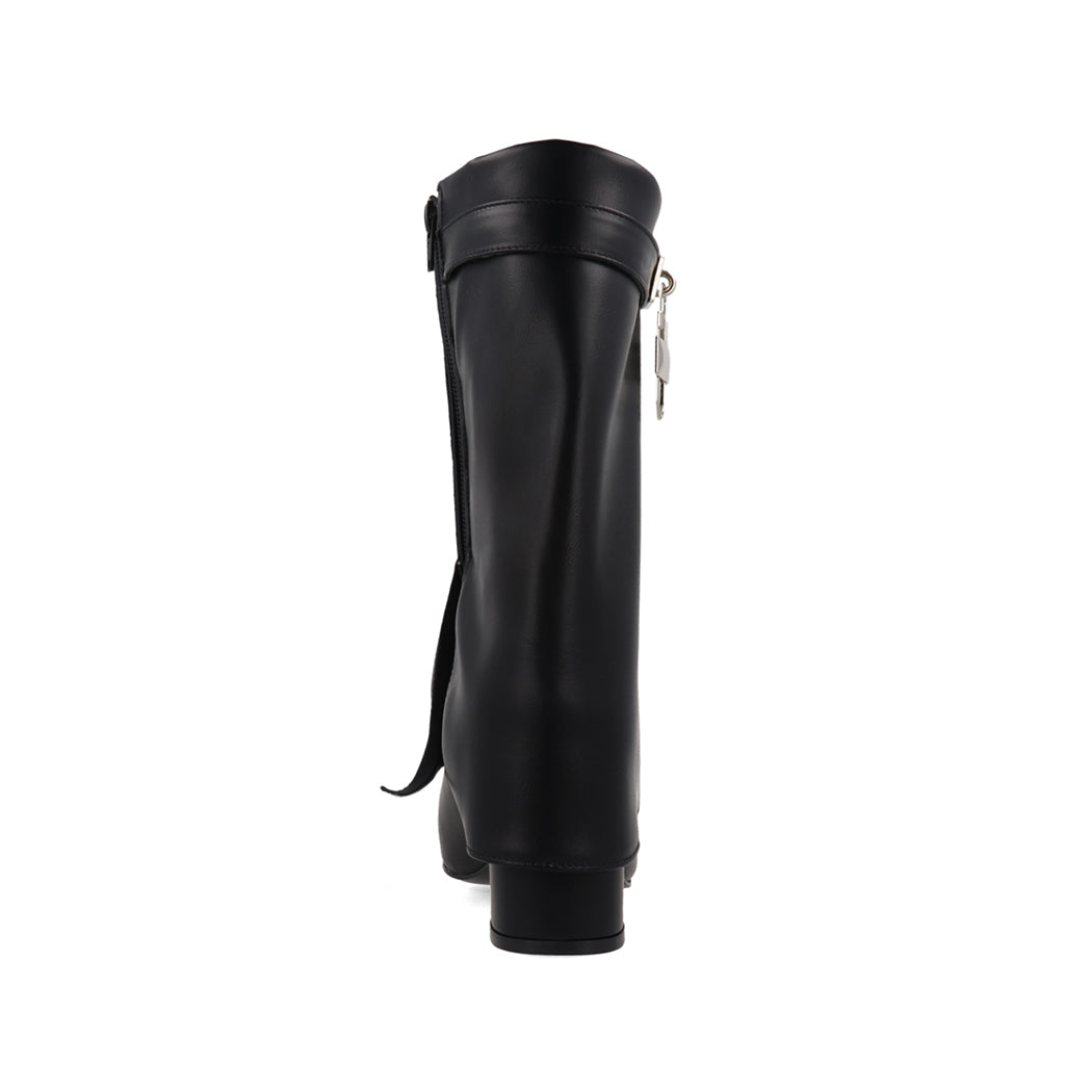 Bota Casual Trender color Negro para Mujer