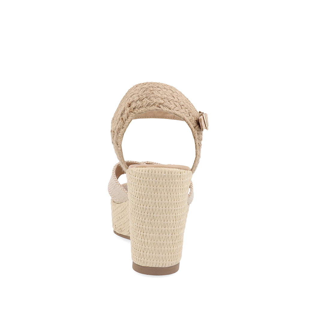 Sandalia Casual con plataforma Trender color Nude para Mujer