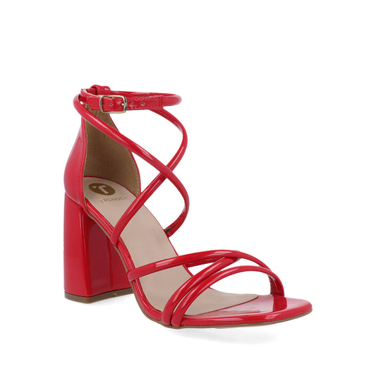 Zapatilla de Vestir Trender color Rojo para Mujer