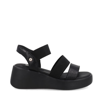 Sandalia Casual confort  Trender color Negro para Mujer