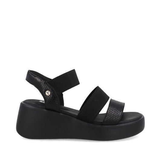 Sandalia Casual confort  Trender color Negro para Mujer