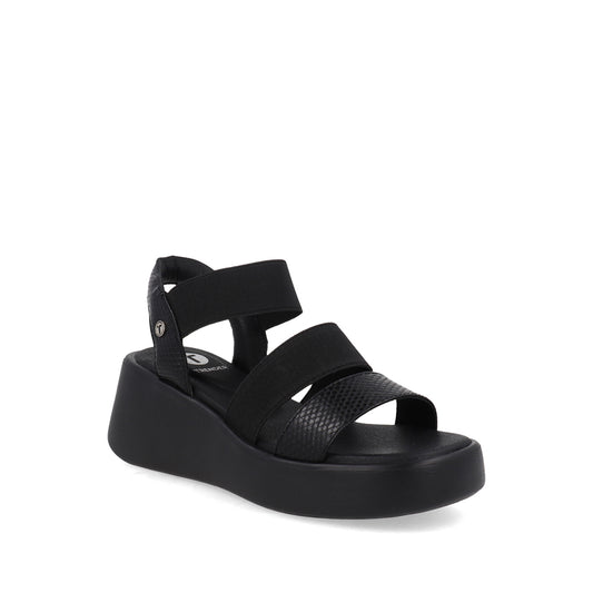 Sandalia Casual confort  Trender color Negro para Mujer