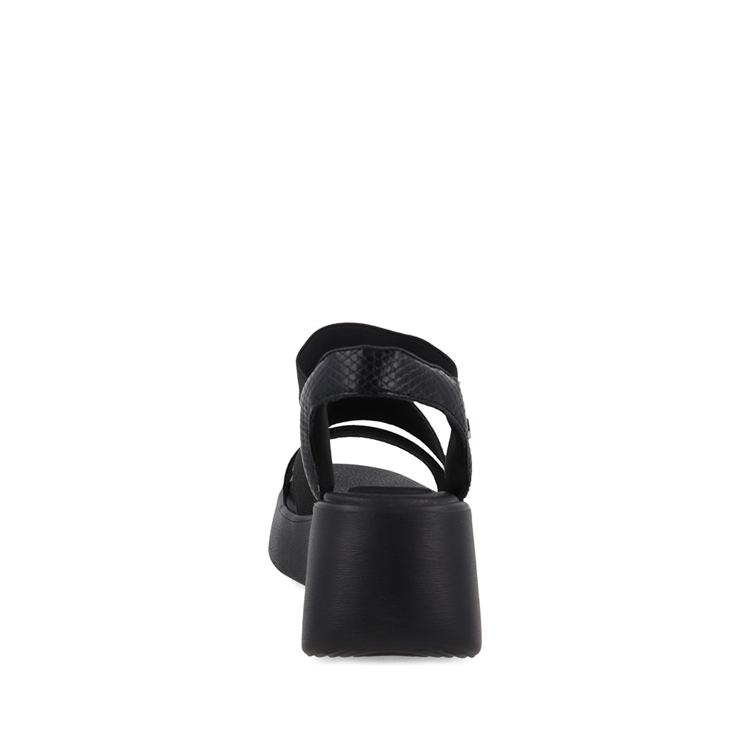 Sandalia Casual confort  Trender color Negro para Mujer