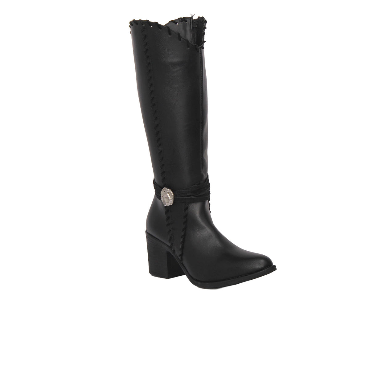 Bota Casual Trender color Negro para Mujer
