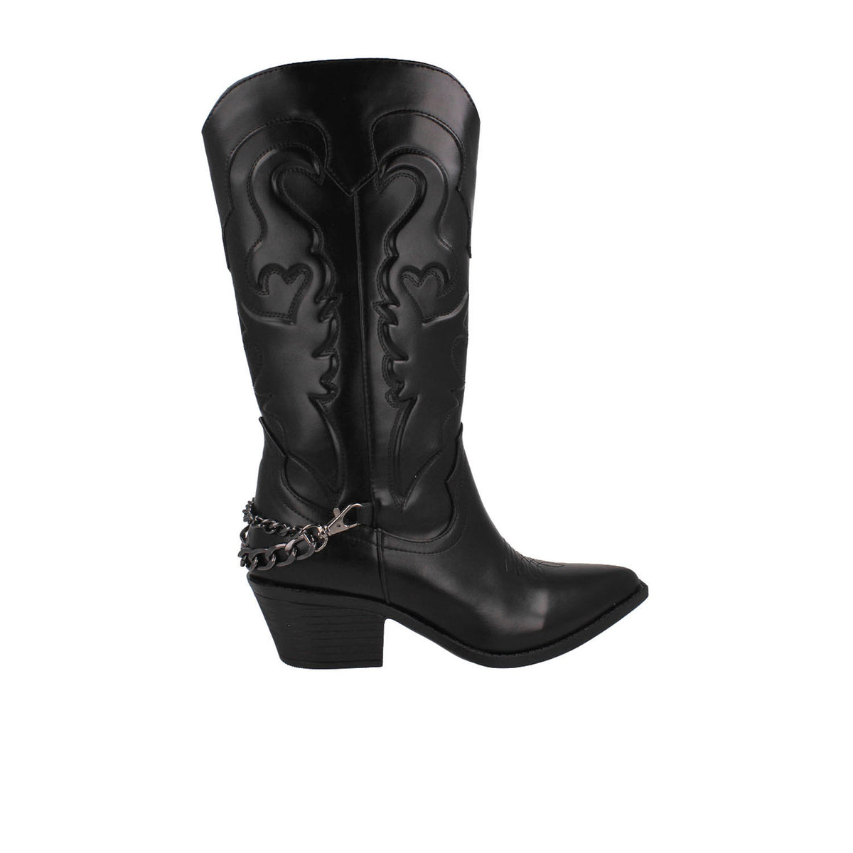 Bota Casual Trender color Negro para Mujer
