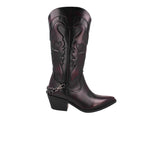 Bota Casual Trender color Vino para Mujer
