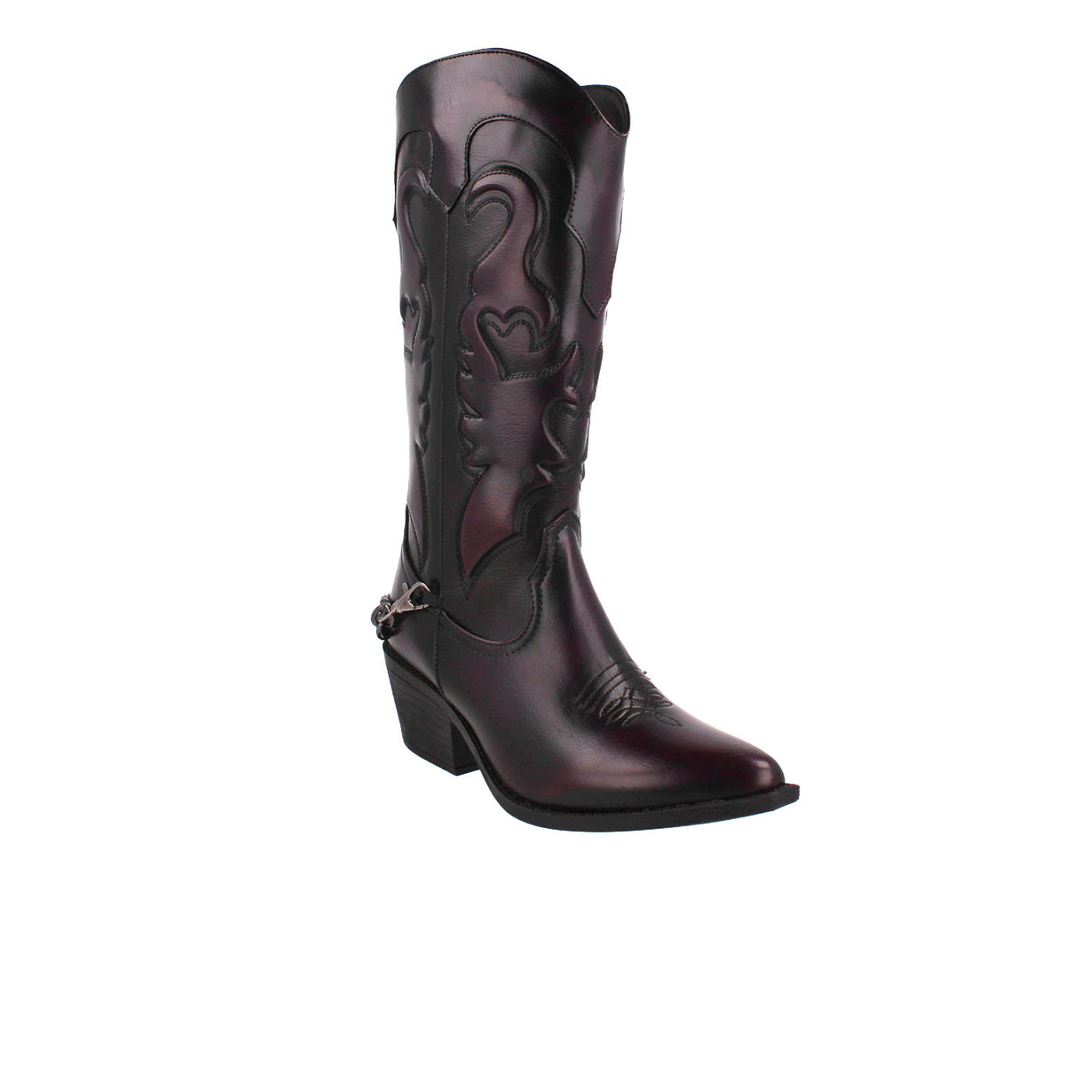 Bota Casual Trender color Vino para Mujer
