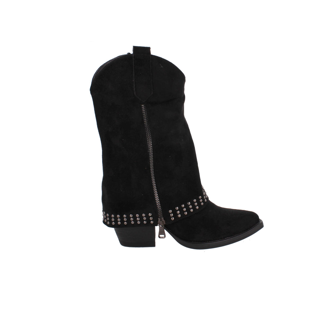 Bota de Vestir Trender color Negro para Mujer