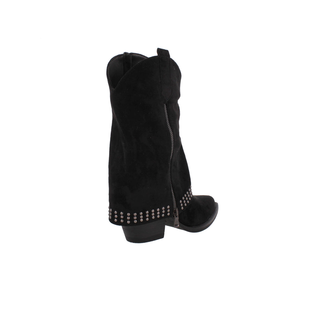 Bota de Vestir Trender color Negro para Mujer