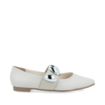 Balerina Casual Trender color Latte para Mujer