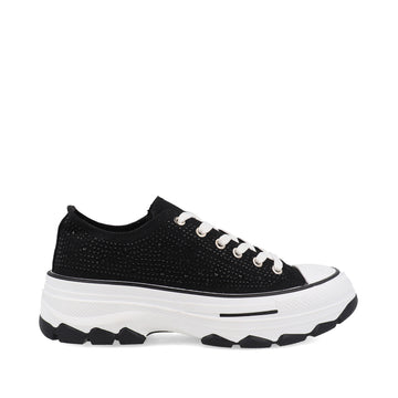 Tenis Urbano Trender color Negro para Mujer con Brillos