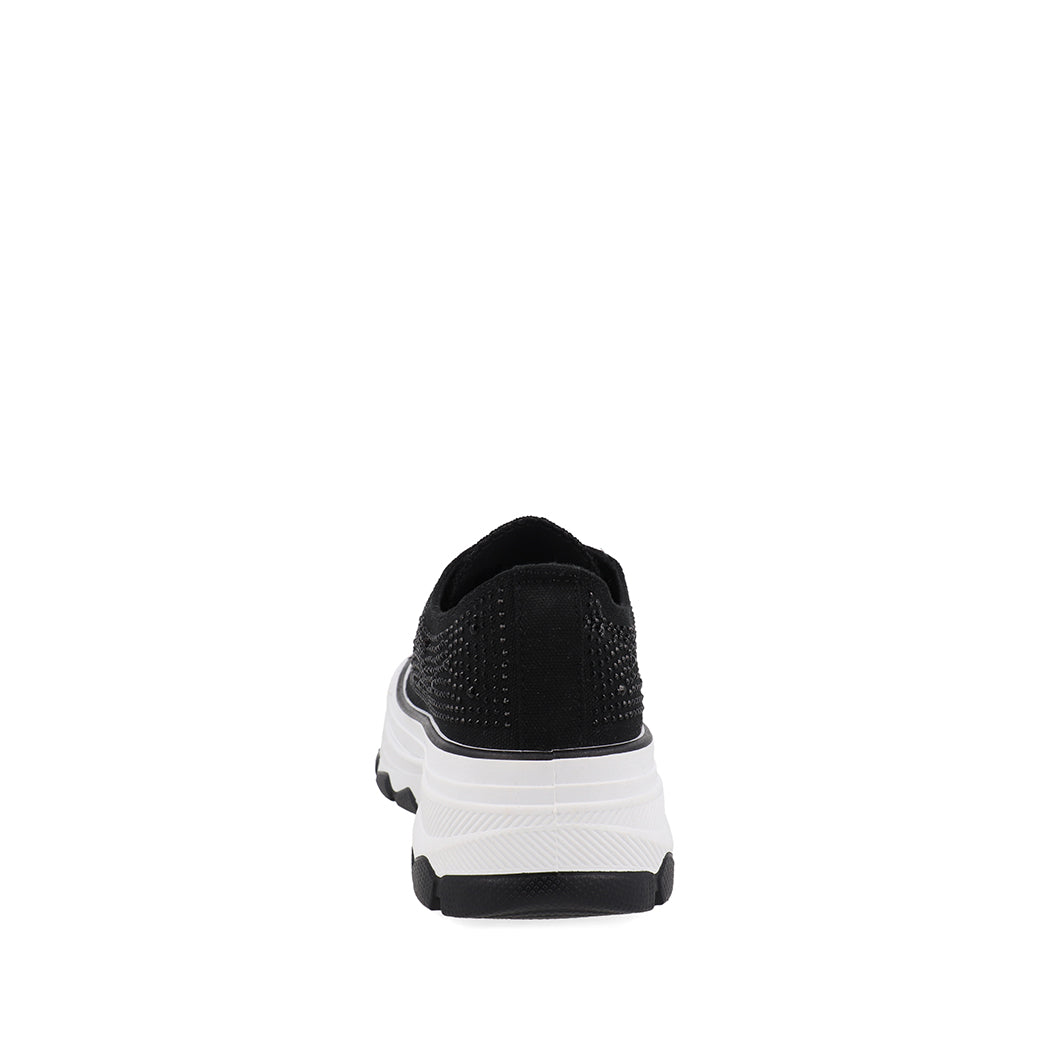 Tenis Urbano Trender color Negro para Mujer con Brillos