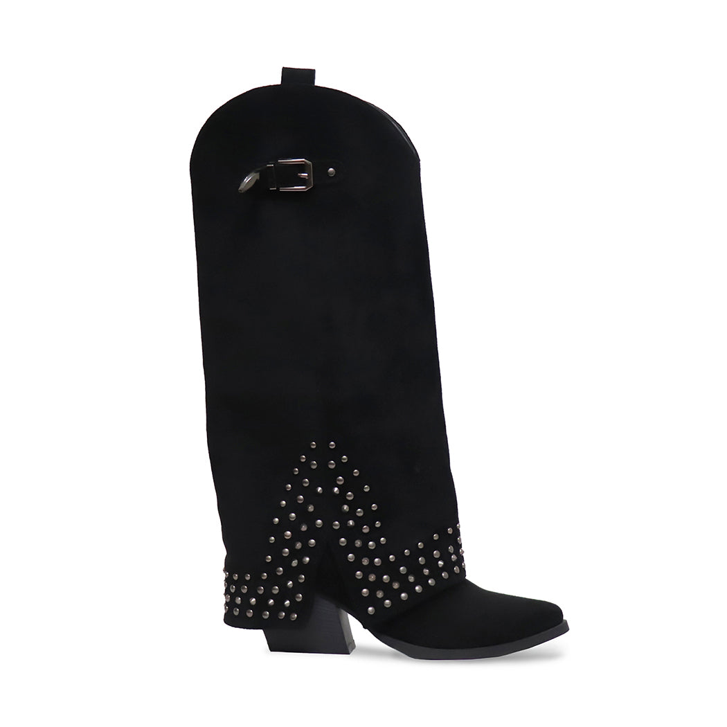 Bota Casual Trender color Negro para Mujer
