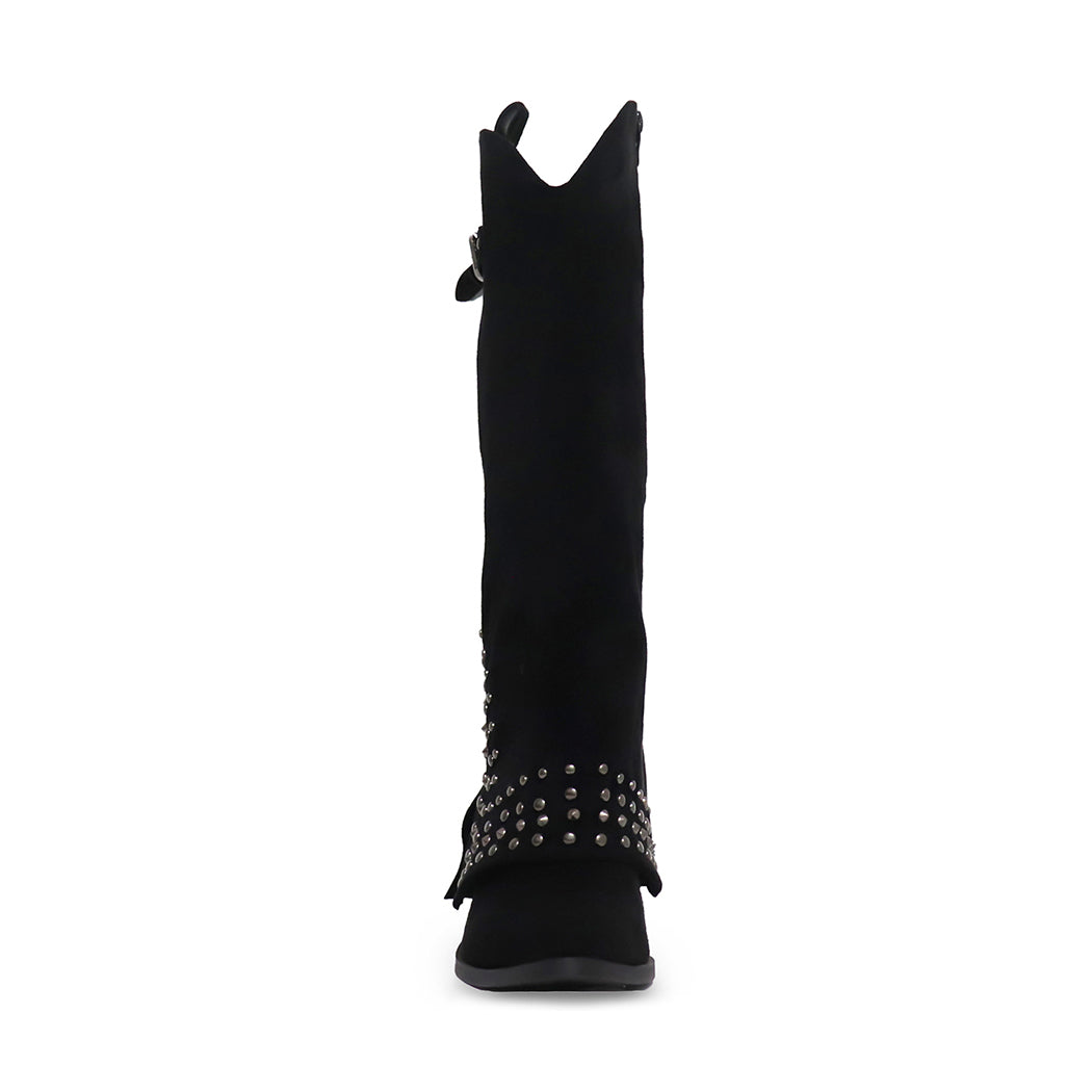Bota Casual Trender color Negro para Mujer