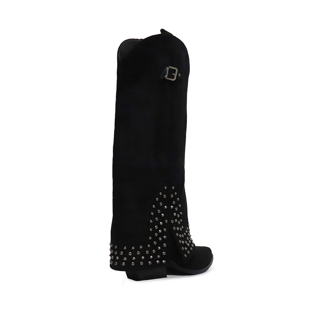 Bota Casual Trender color Negro para Mujer