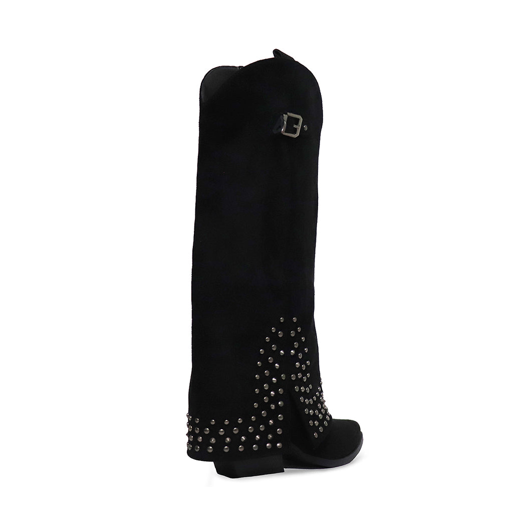 Bota Casual Trender color Negro para Mujer