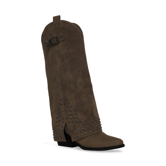 Bota Casual Trender color Cafe para Mujer