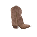 Bota de Vestir Trender color Beige para Mujer