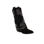 Bota de Vestir Trender color Negro para Mujer