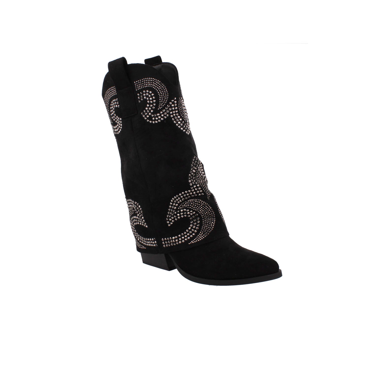 Bota de Vestir Trender color Negro para Mujer