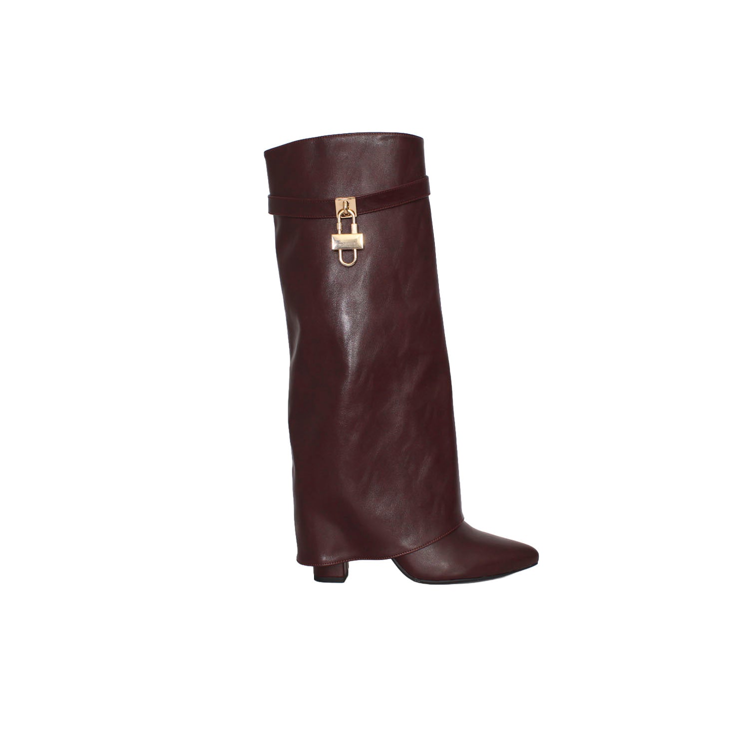 Bota de Vestir Trender color Vino para Mujer