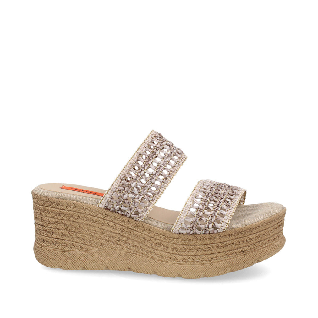 Sandalia Casual Trender color Cafe para Mujer
