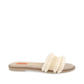 Sandalia Casual Trender color Hueso para Mujer