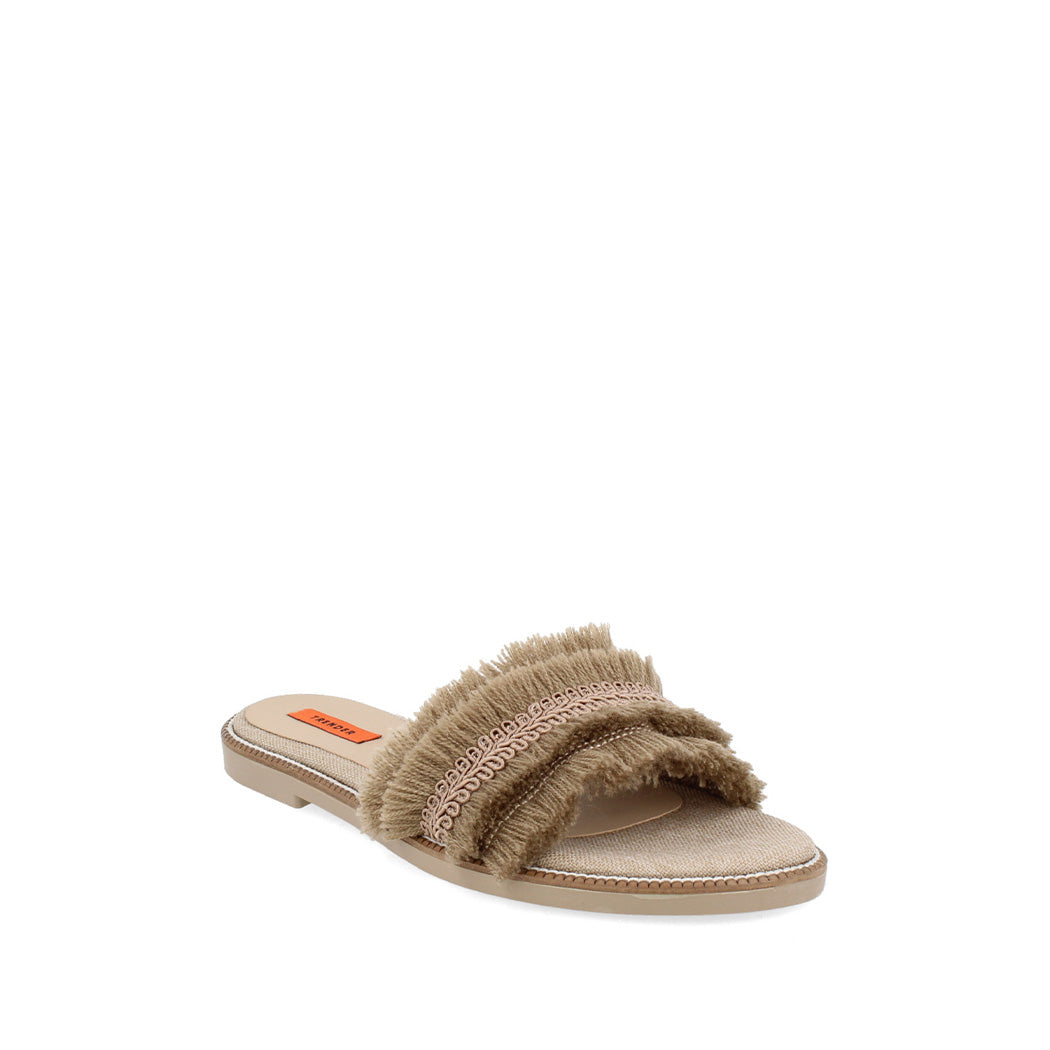 Sandalia Casual Trender color Cafe para Mujer