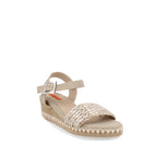 Sandalia Casual Trender color Plata para Mujer