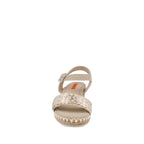 Sandalia Casual Trender color Plata para Mujer