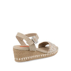 Sandalia Casual Trender color Plata para Mujer