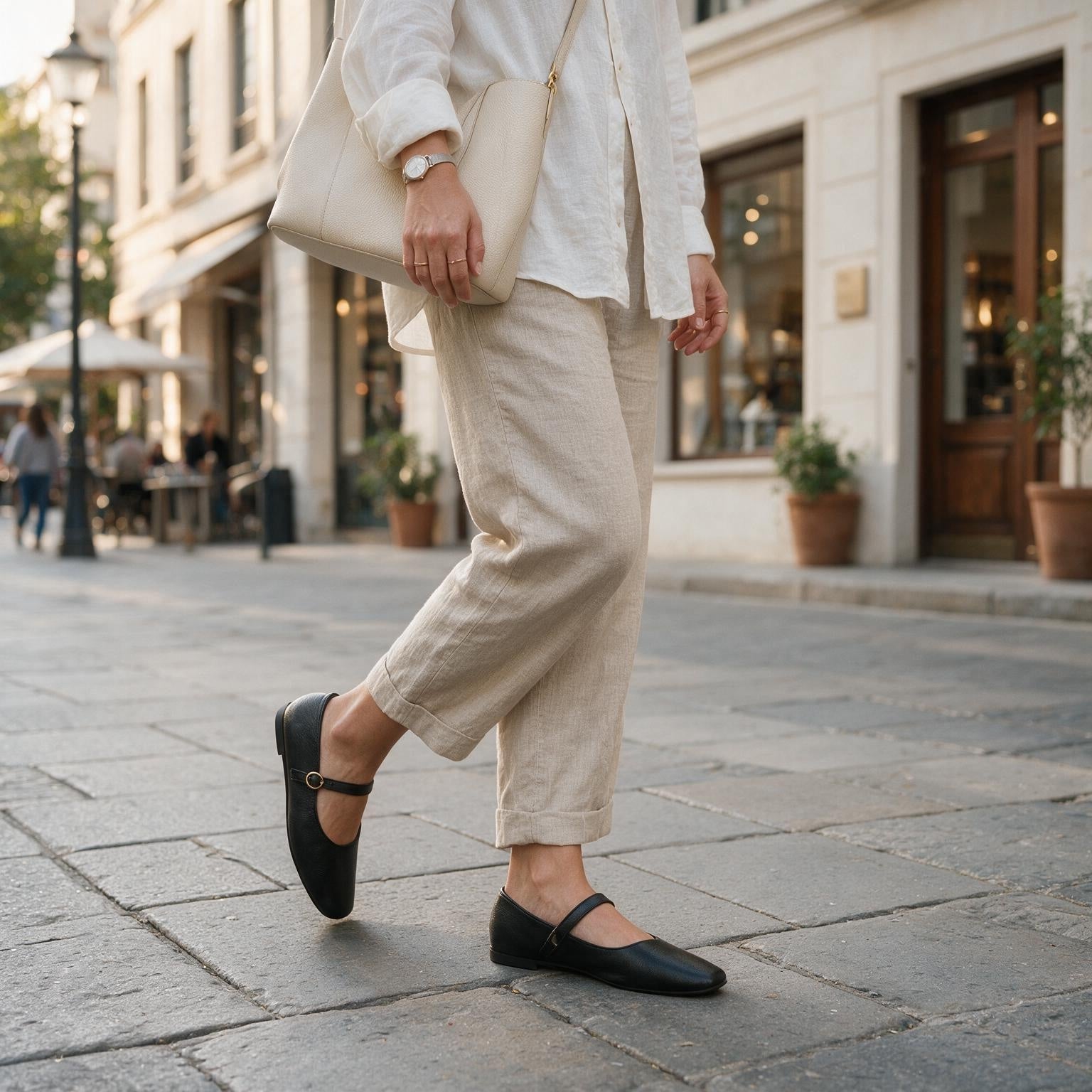 Balerina Casual Trender color Negro para Mujer
