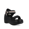 Sandalia Casual Trender color Negro para Mujer