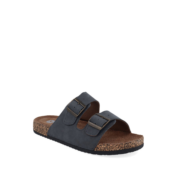 Sandalia Casual Trender color Azul para Hombre