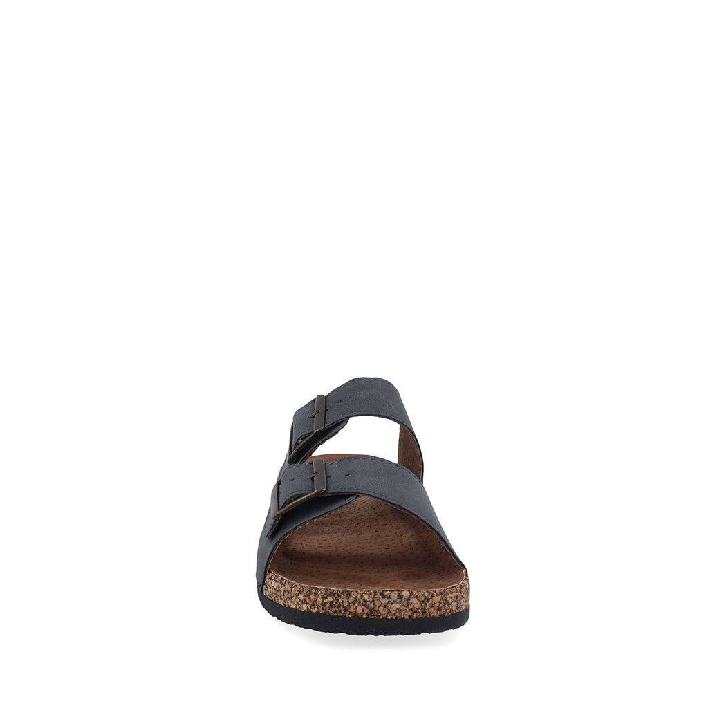 Sandalia Casual Trender color Azul para Hombre