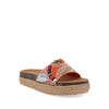 Sandalia Casual Multicolor con pedreria Trender para Mujer