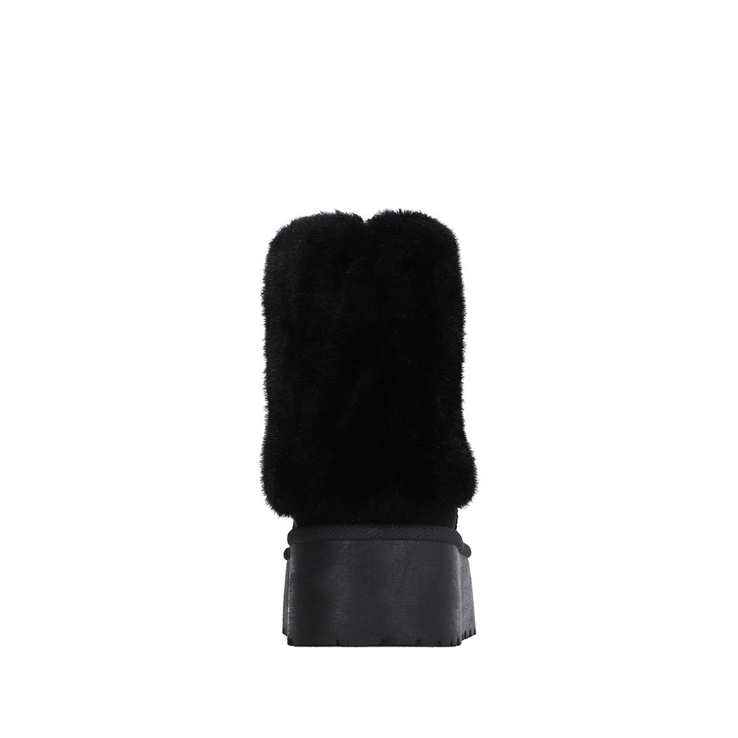 Botin Invernal Trender color Negro para Mujer